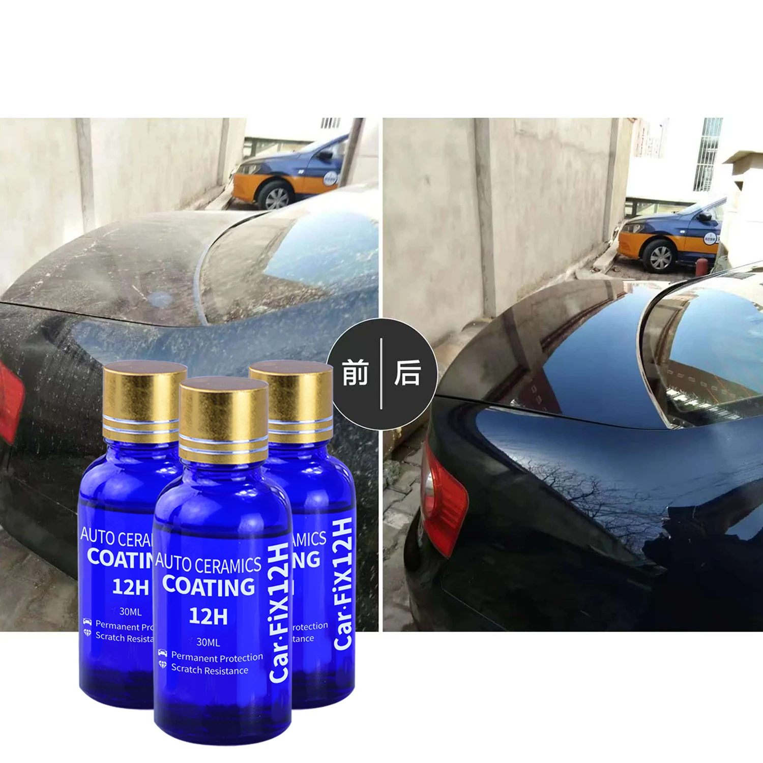 2 stuks 12H Autocoating Polijs - Car Wax Ceramic Coating recensie en prijs